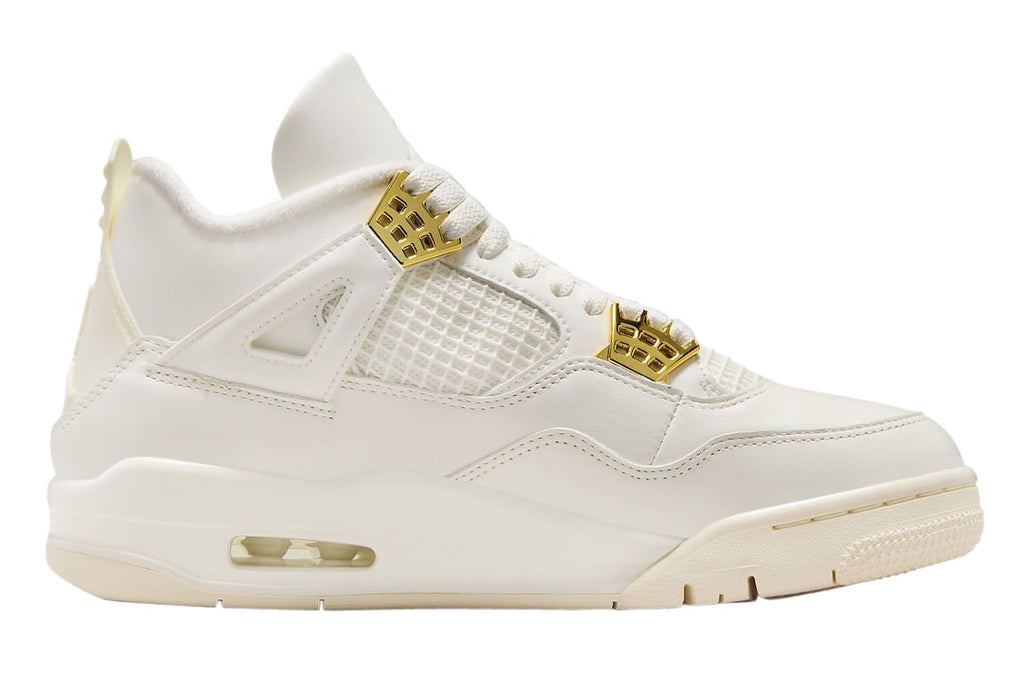 Air Jordan 4 WMNS Metallic Gold - Image 3