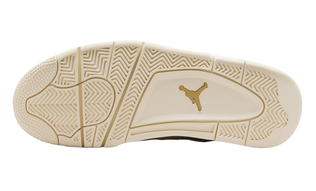 Air Jordan 4 WMNS Metallic Gold - Image 6
