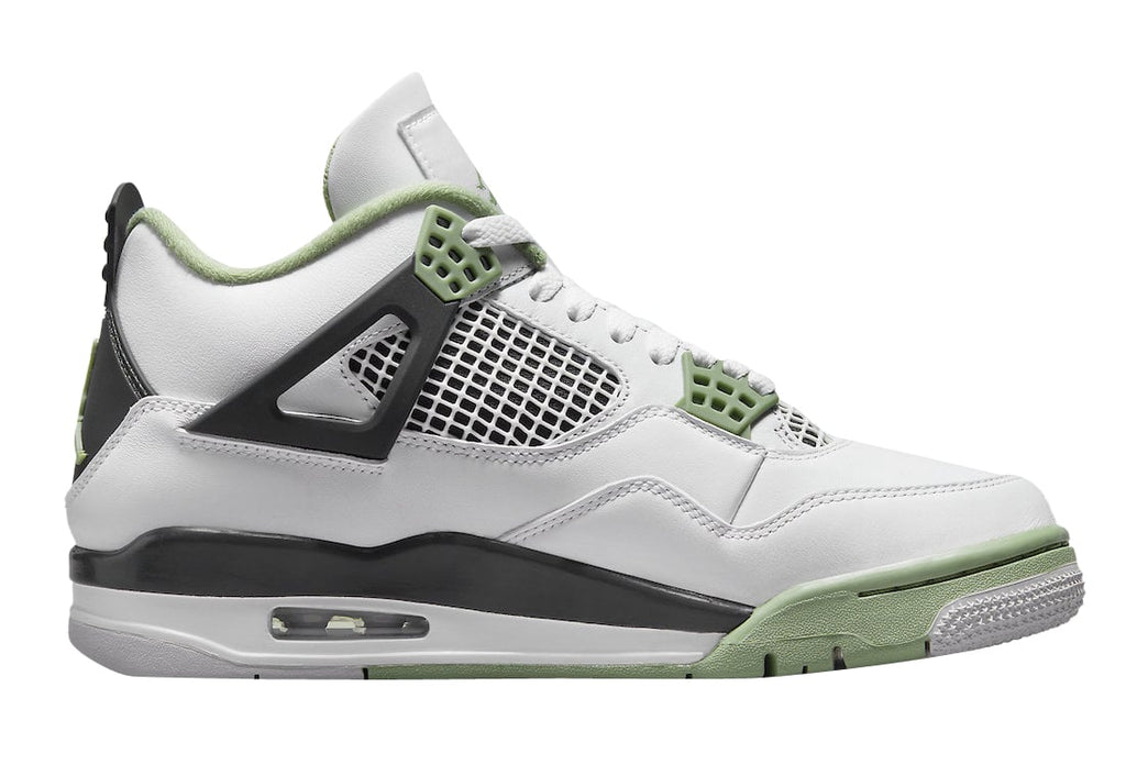 Air Jordan 4 WMNS Oil Green (Seafoam) - Image 3