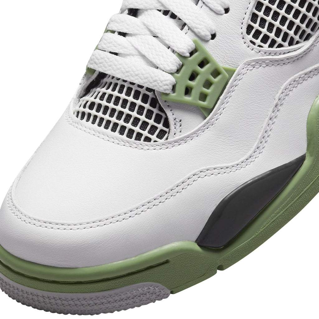 Air Jordan 4 WMNS Oil Green (Seafoam) - Image 7