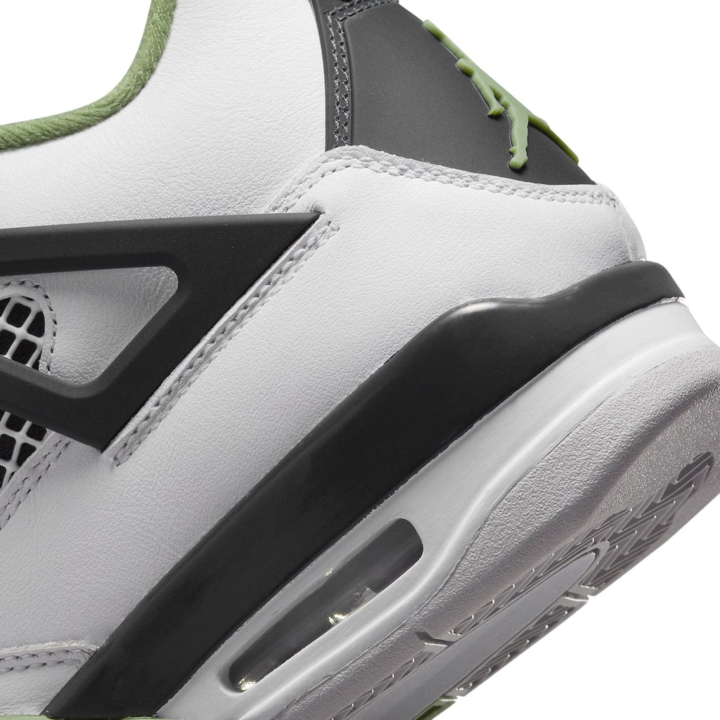 Air Jordan 4 WMNS Oil Green (Seafoam) - Image 8