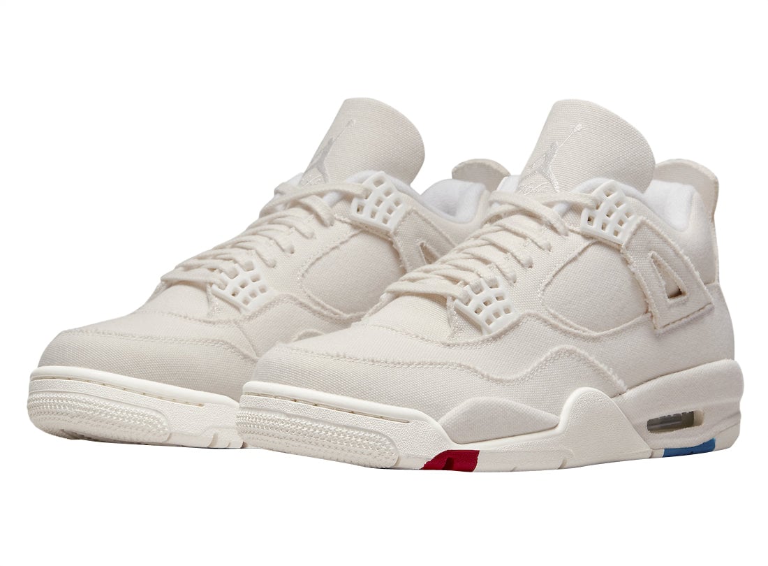 Air Jordan 4 WMNS Sail Canvas - Image 2