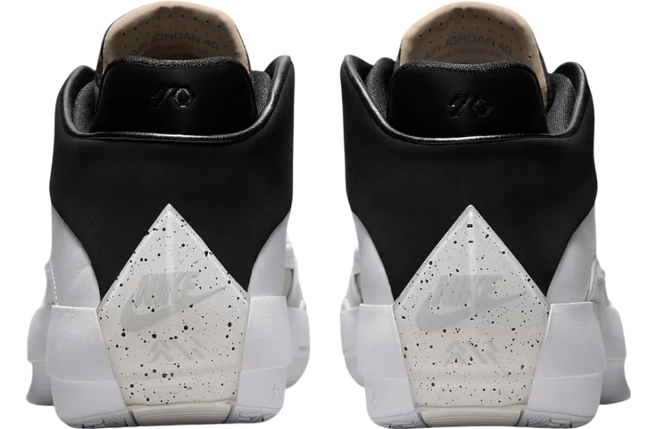 Air Jordan 40 White / Black - Image 5