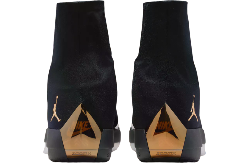 Air Jordan 4028 Black / Metallic Gold - Image 5