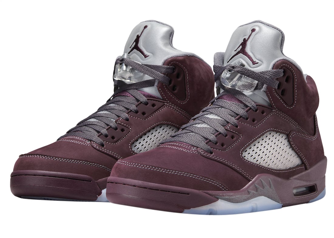 Air Jordan 5 Burgundy 2023 - Image 2
