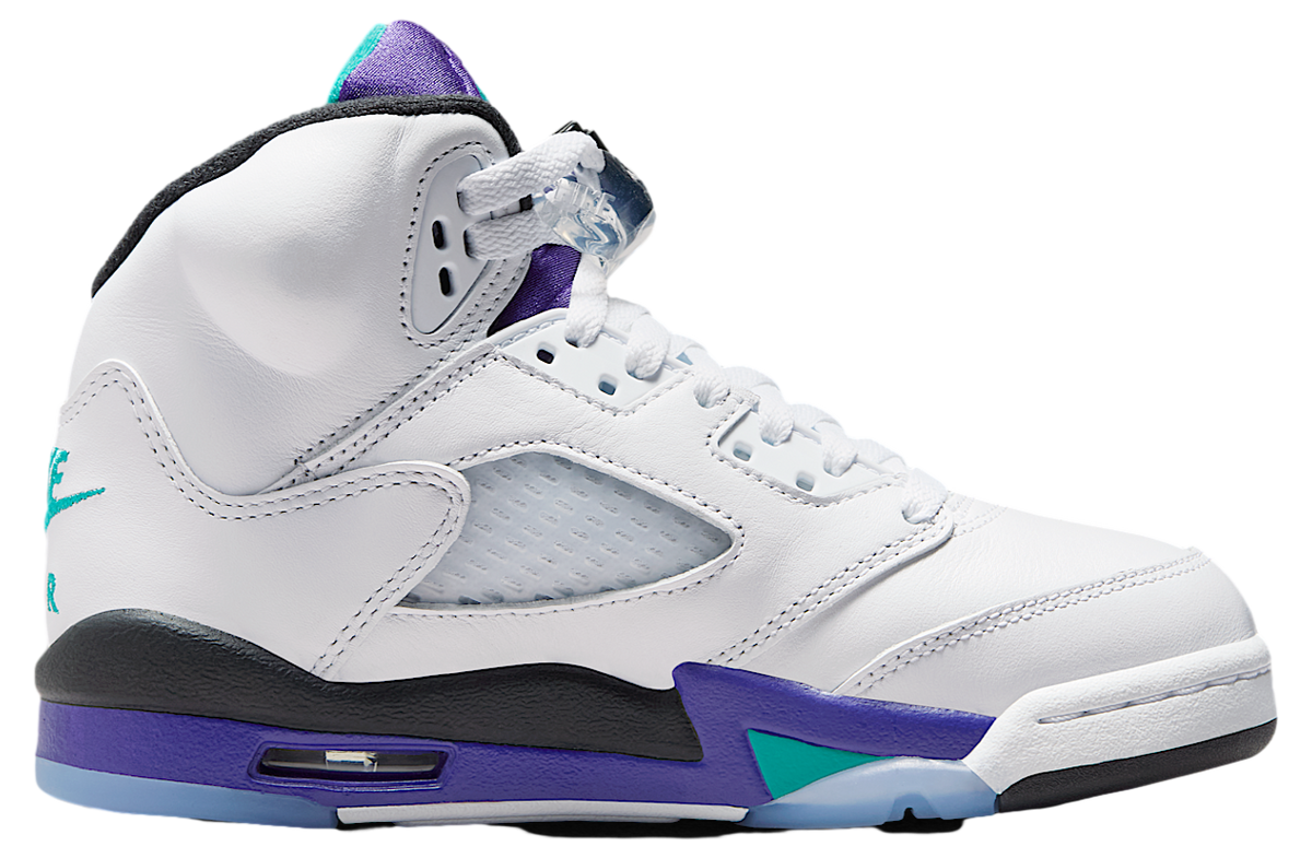 Air Jordan 5 Grape GS White / Grape Ice - Image 3