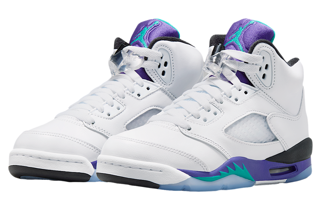 Air Jordan 5 Grape GS White / Grape Ice - Image 5