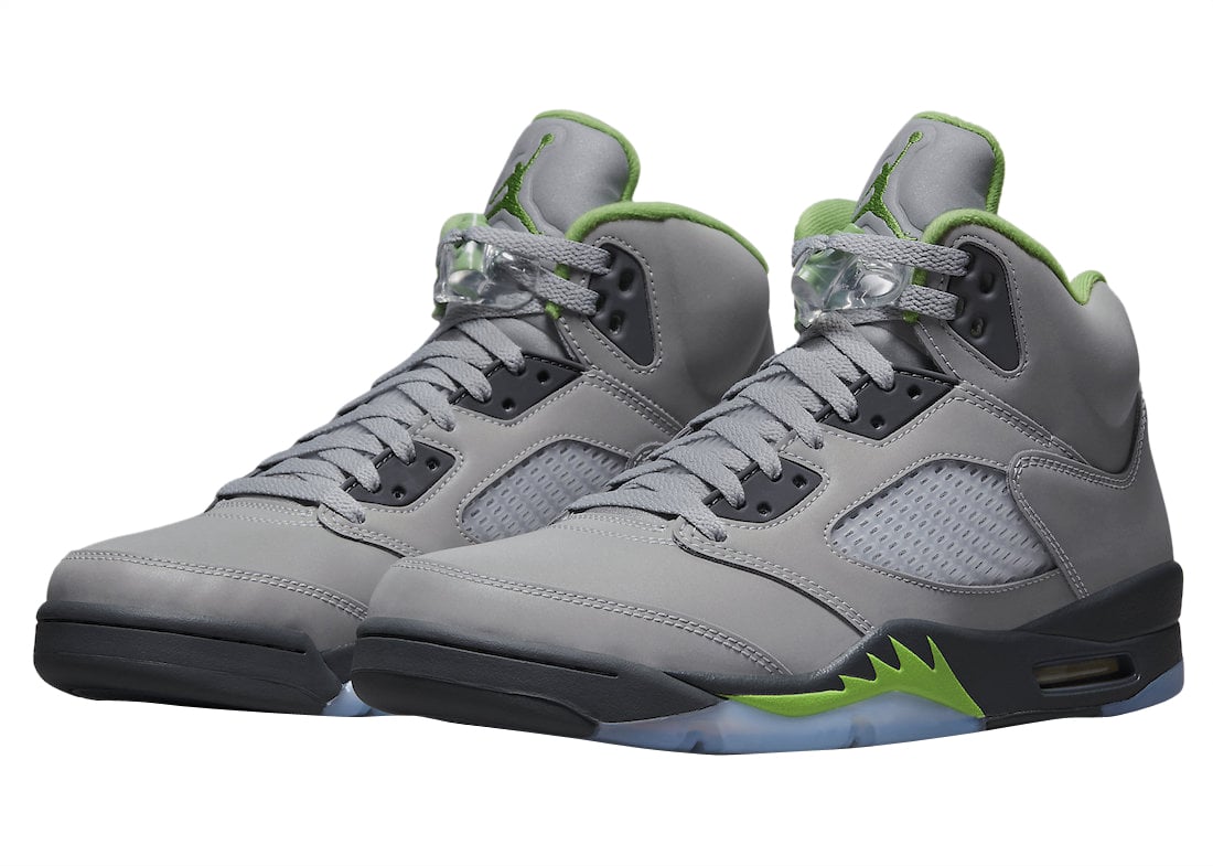Air Jordan 5 Green Bean 2022 - Image 2
