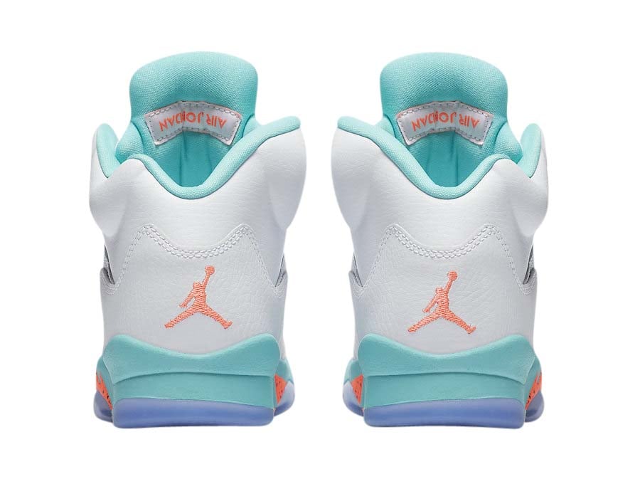 Air Jordan 5 GS Light Aqua - Image 5