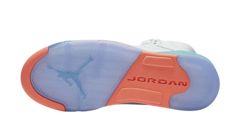 Air Jordan 5 GS Light Aqua - Image 6