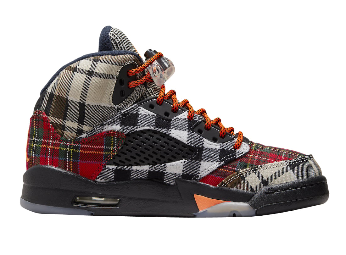 Air Jordan 5 GS Plaid - Image 3