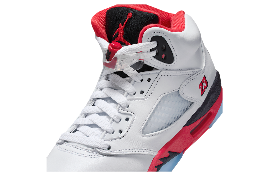 Air Jordan 5 GS White / Black - Image 7