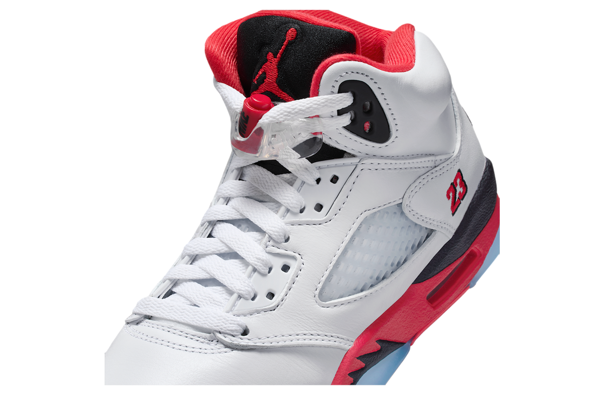 Air Jordan 5 GS White / Black - Image 7