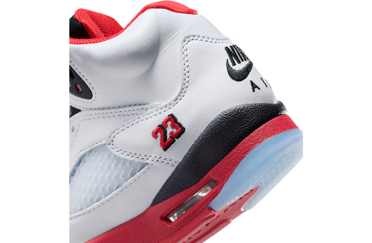 Air Jordan 5 GS White / Black - Image 8
