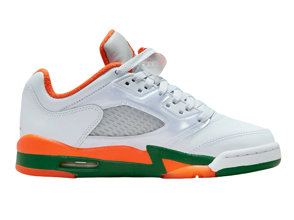 Air Jordan 5 Low GS Miami Hurricanes - Image 3