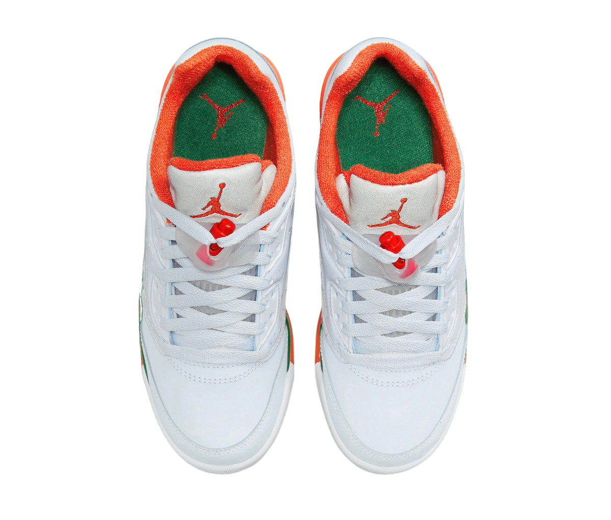Air Jordan 5 Low GS Miami Hurricanes - Image 4
