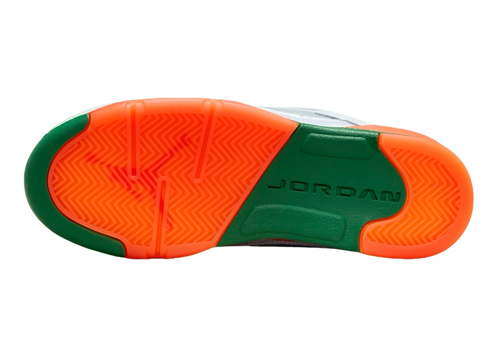 Air Jordan 5 Low GS Miami Hurricanes - Image 6