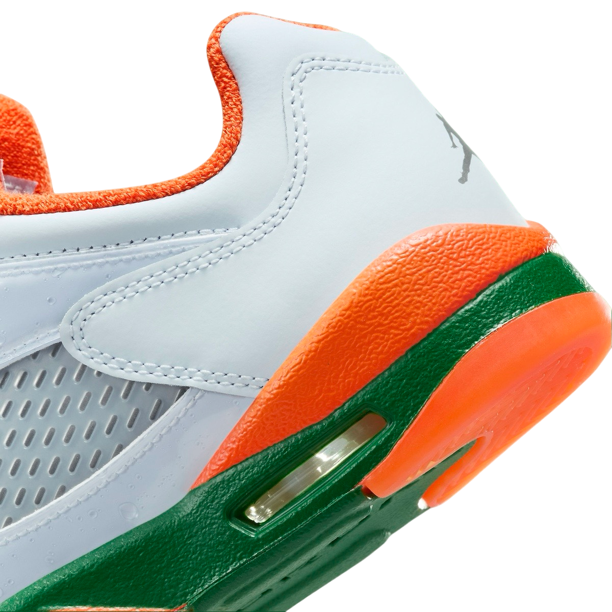 Air Jordan 5 Low GS Miami Hurricanes - Image 8