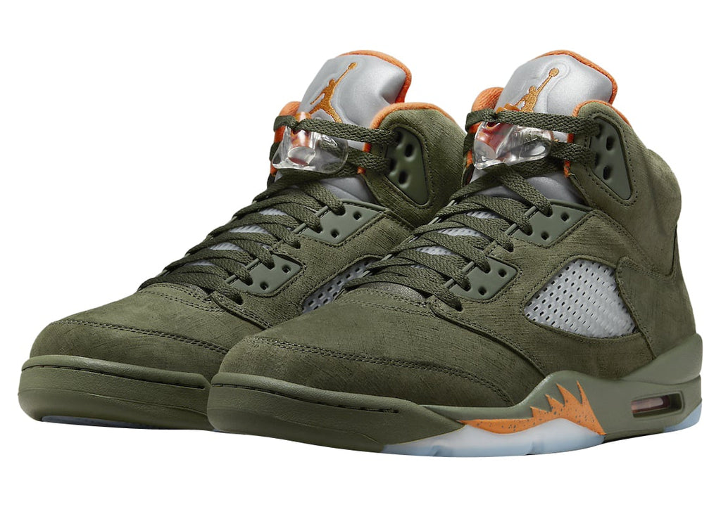 Air Jordan 5 Olive 2024 - Image 2