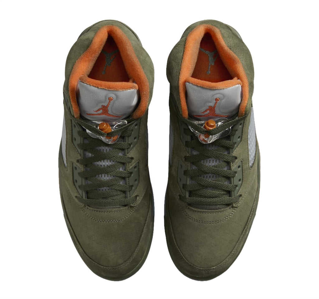 Air Jordan 5 Olive 2024 - Image 4