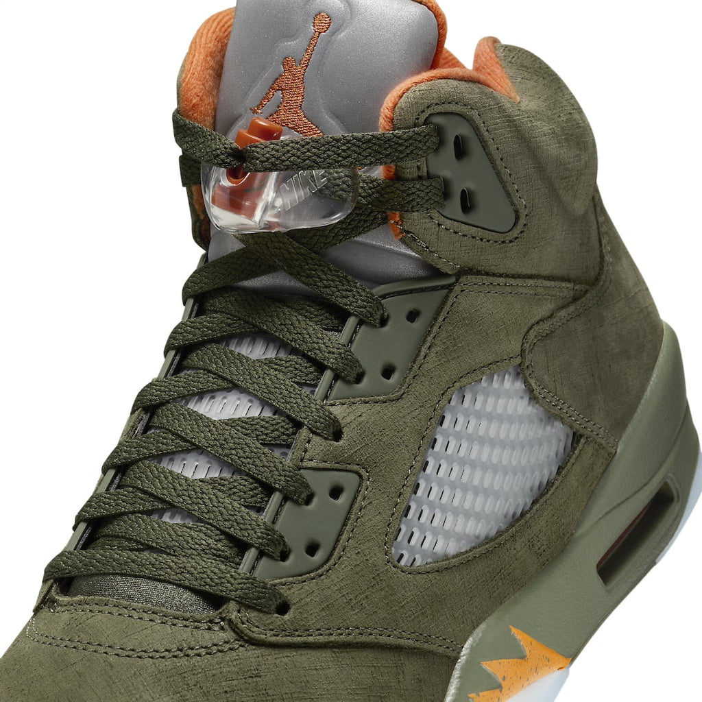 Air Jordan 5 Olive 2024 - Image 7