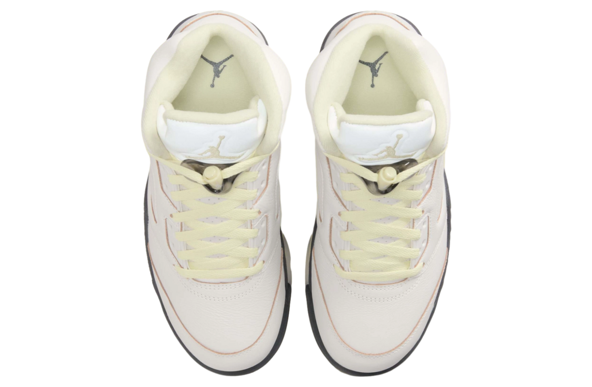 Air Jordan 5 Sail / Luminous Green - Image 5