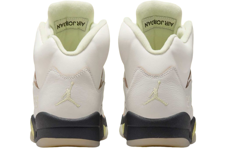 Air Jordan 5 Sail / Luminous Green - Image 6