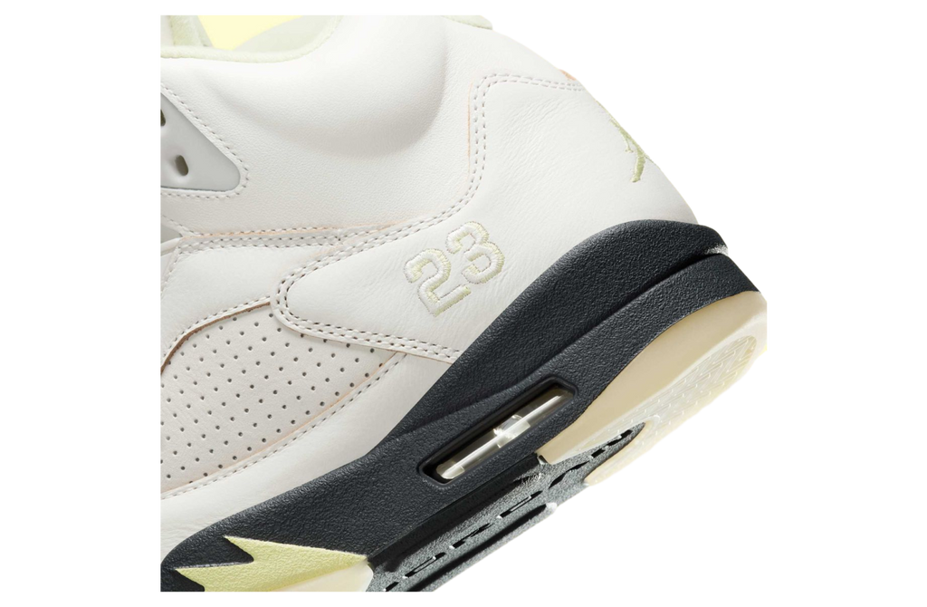 Air Jordan 5 Sail / Luminous Green - Image 9