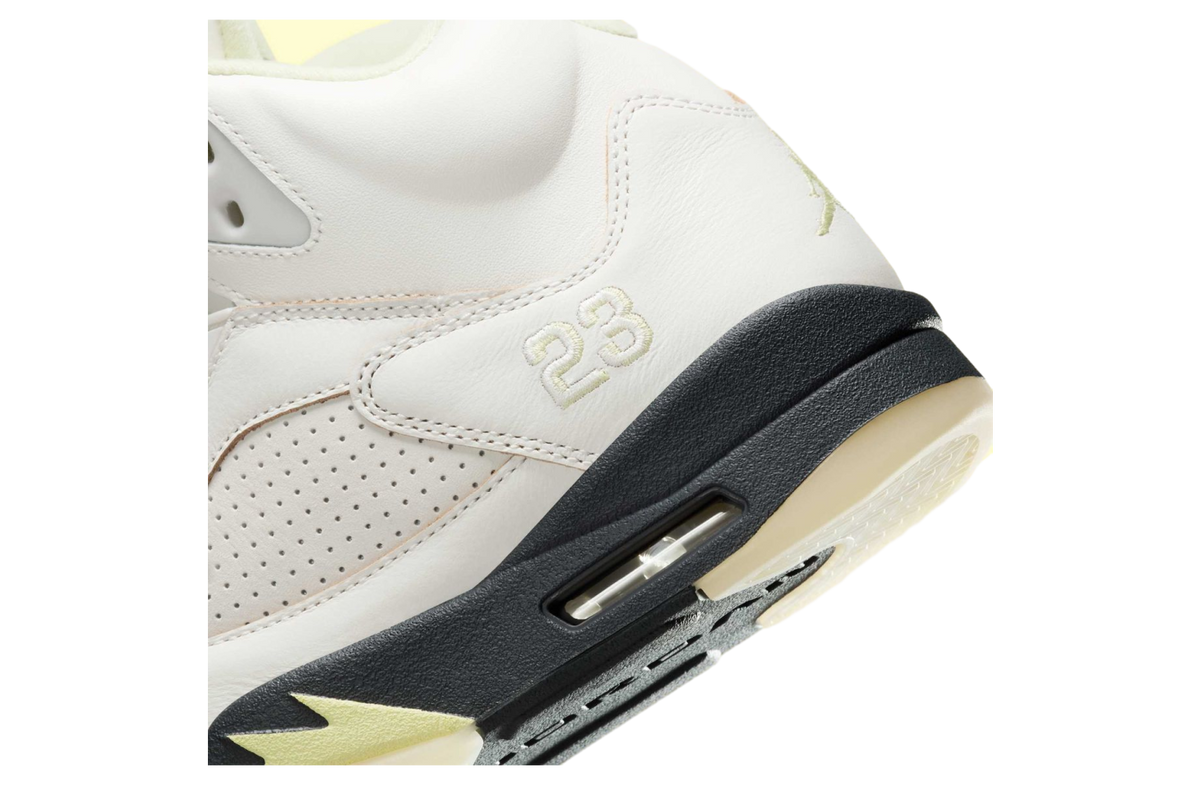 Air Jordan 5 Sail / Luminous Green - Image 9