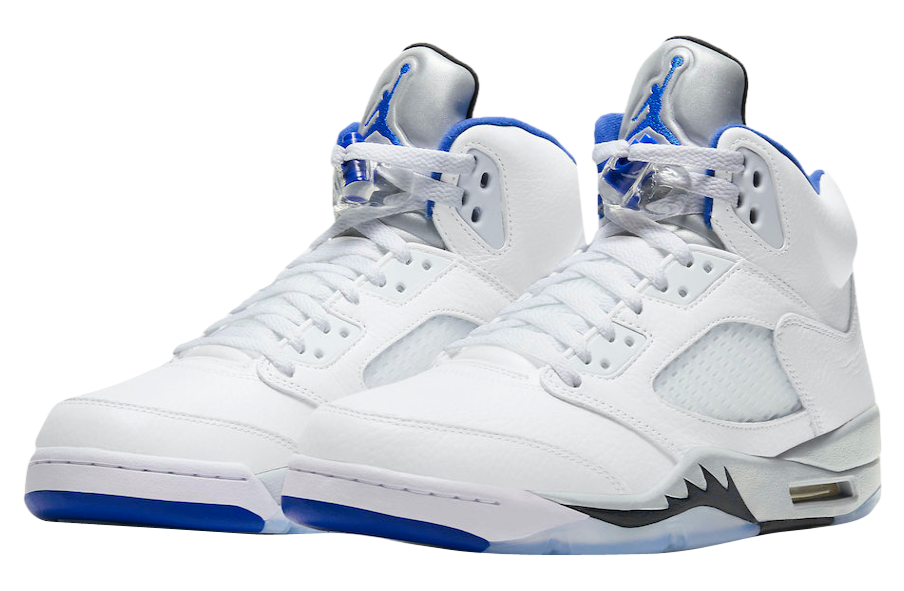 Air Jordan 5 Stealth 2.0 (Hyper Royal) - Image 2