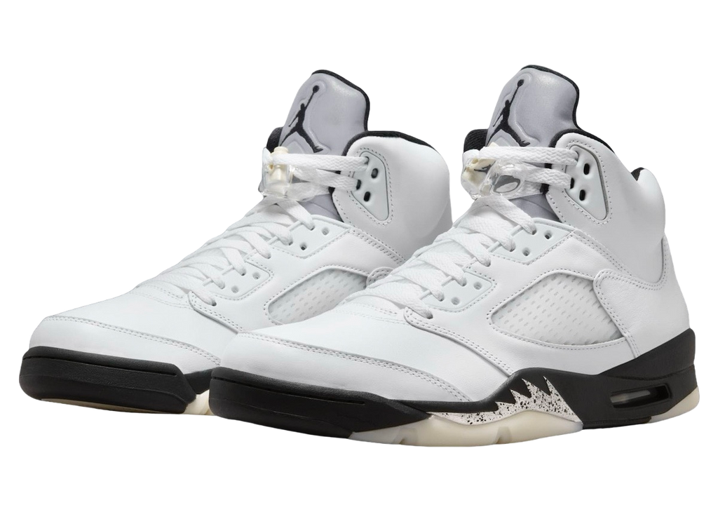Air Jordan 5 White Black - Image 2