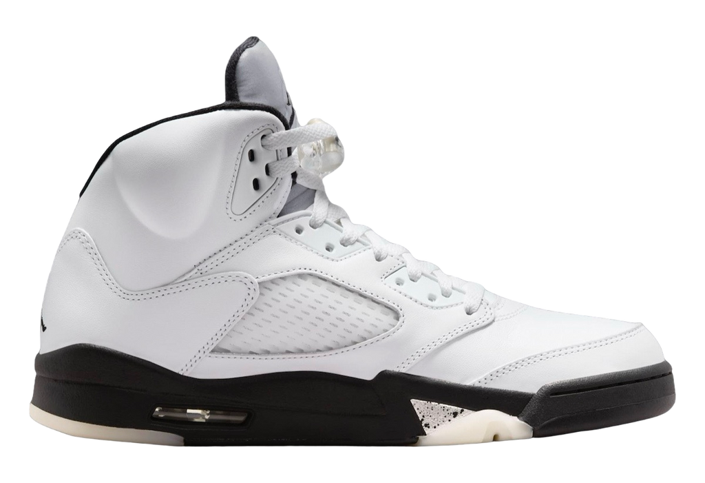 Air Jordan 5 White Black - Image 3