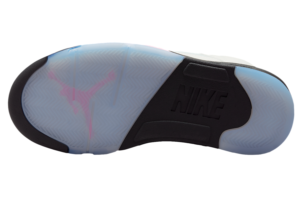 Air Jordan 5 White / Medium Soft Pink - Image 2
