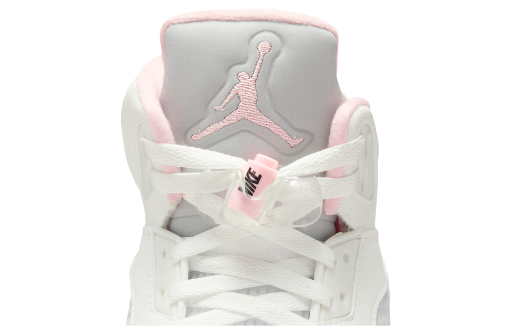Air Jordan 5 White / Medium Soft Pink - Image 10