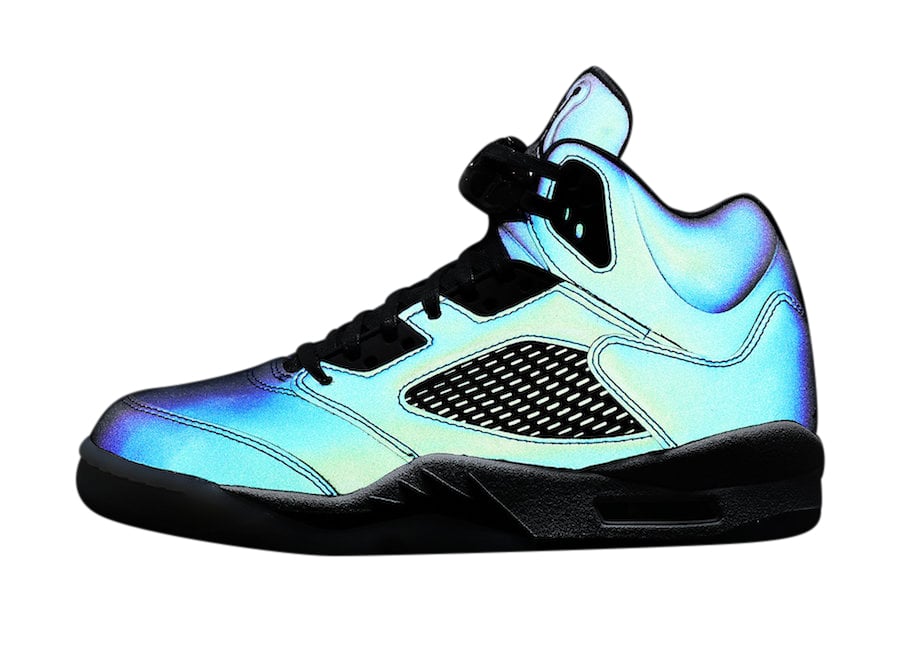 Air Jordan 5 WMNS Oil Grey - Image 9