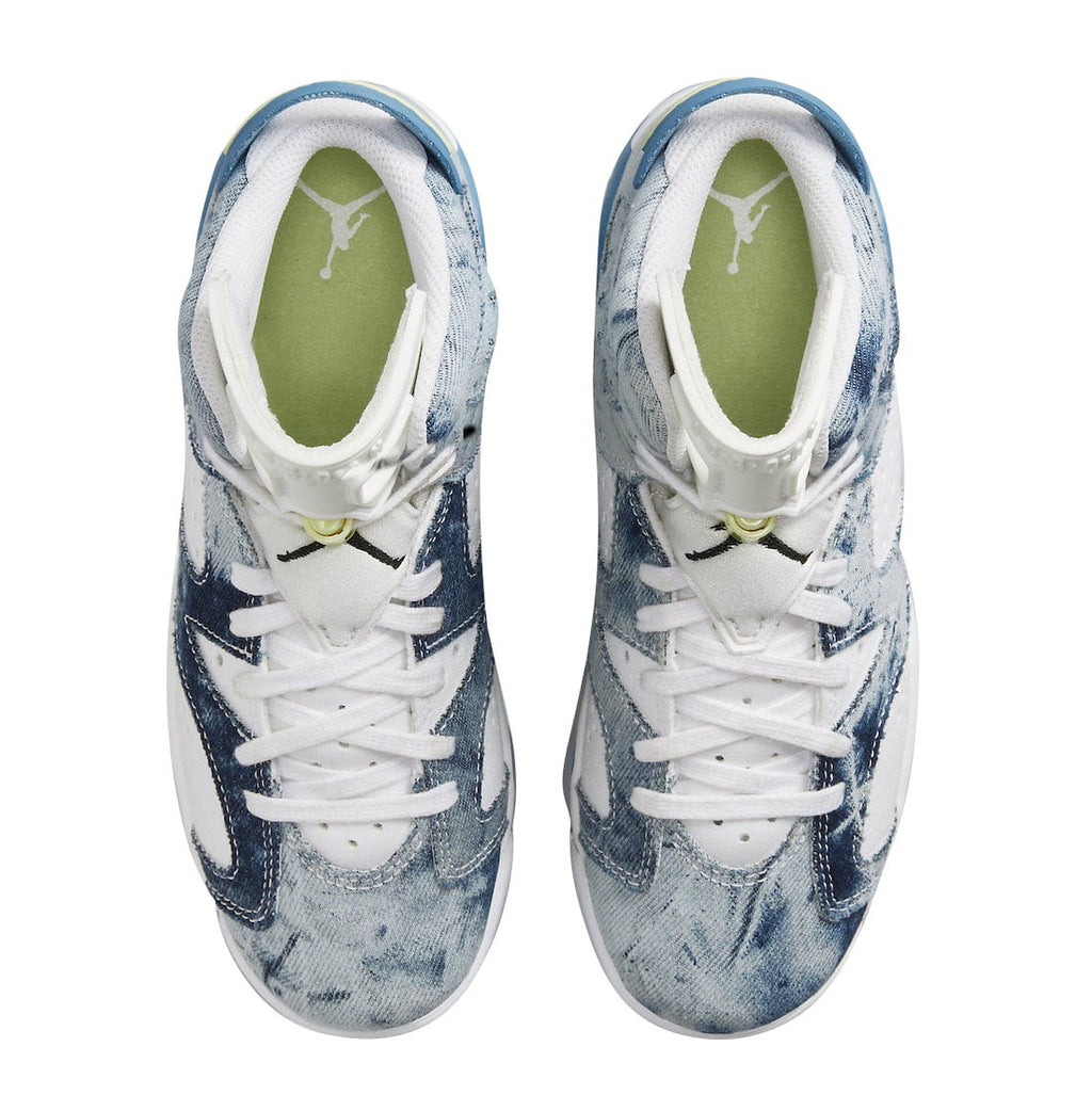 Air Jordan 6 GS Acid Wash Denim - Image 4