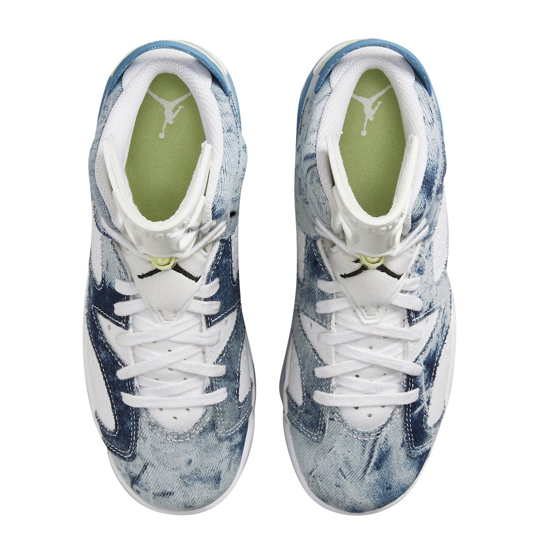 Air Jordan 6 GS Acid Wash Denim - Image 4