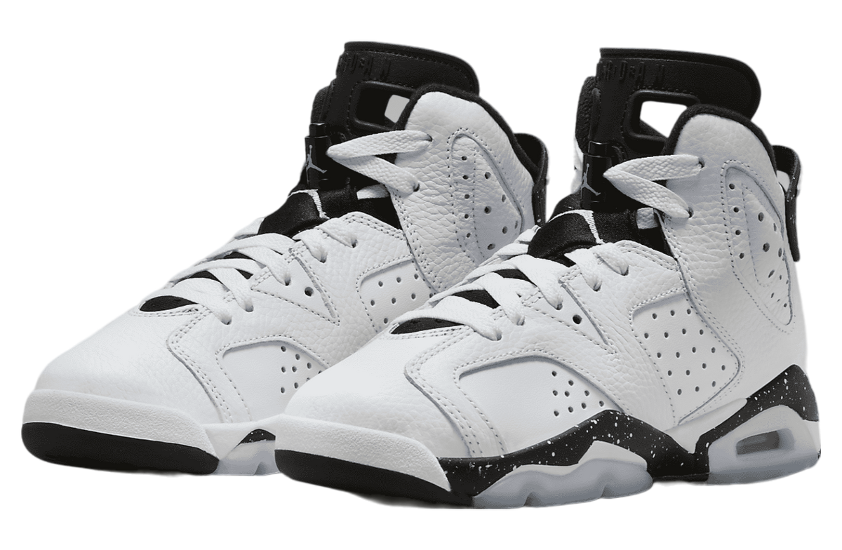 Air Jordan 6 GS White / Black - Image 5