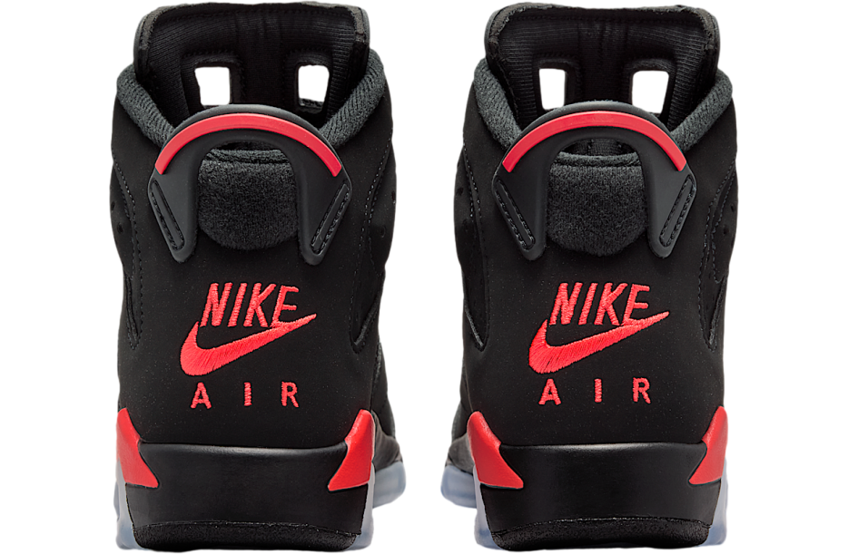 Air Jordan 6 Infrared GS Black / Light Crimson - Image 6