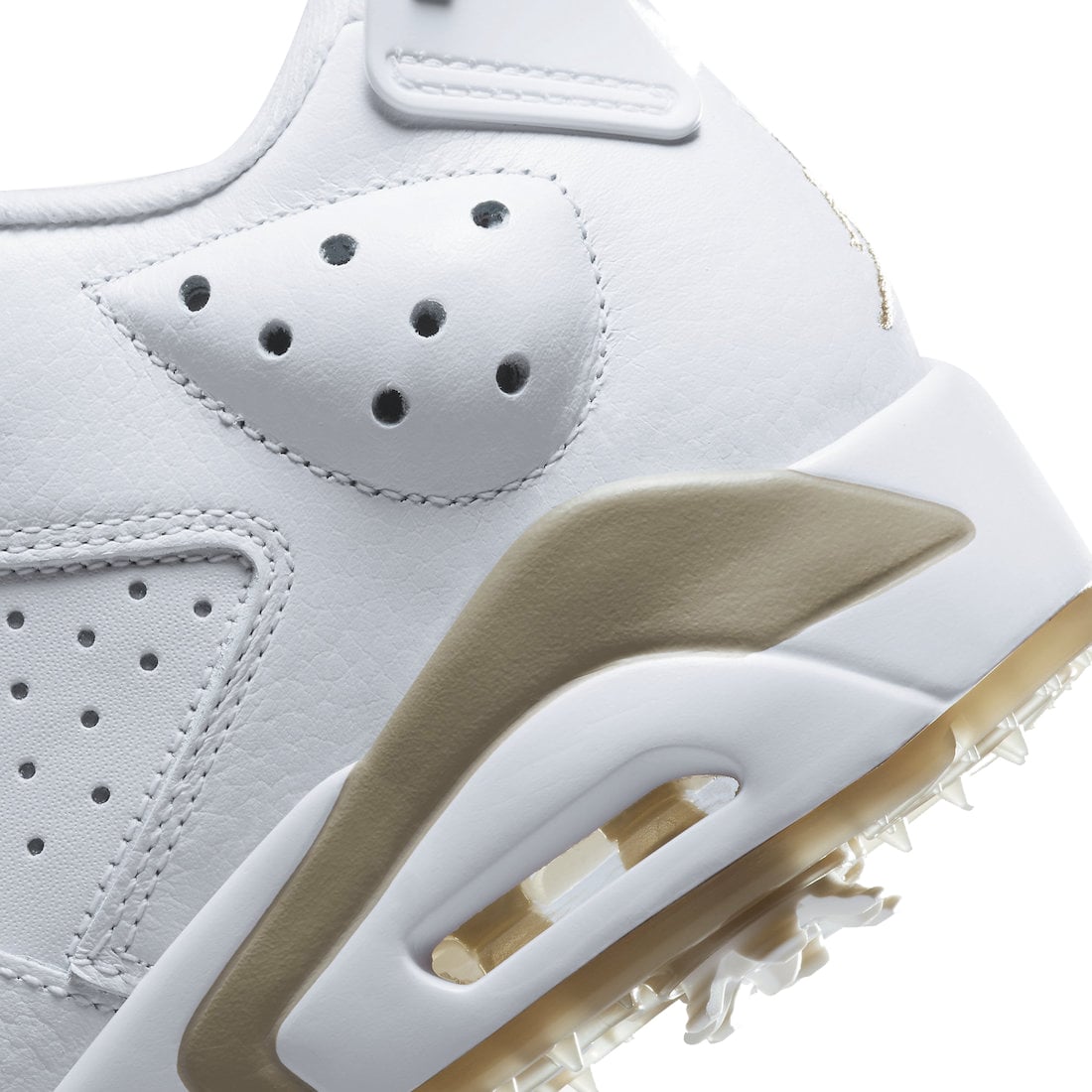 Air Jordan 6 Low Golf White Khaki - Image 8