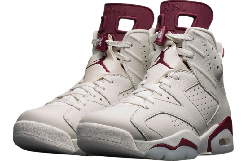 Air Jordan 6 Maroon - Image 2