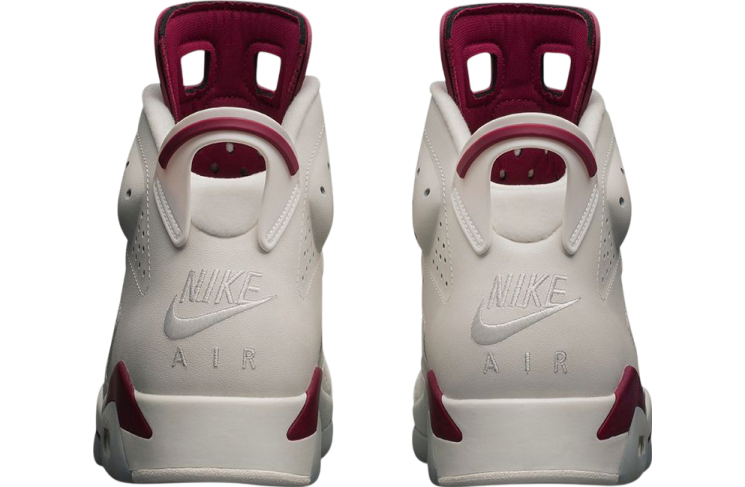 Air Jordan 6 Maroon - Image 5
