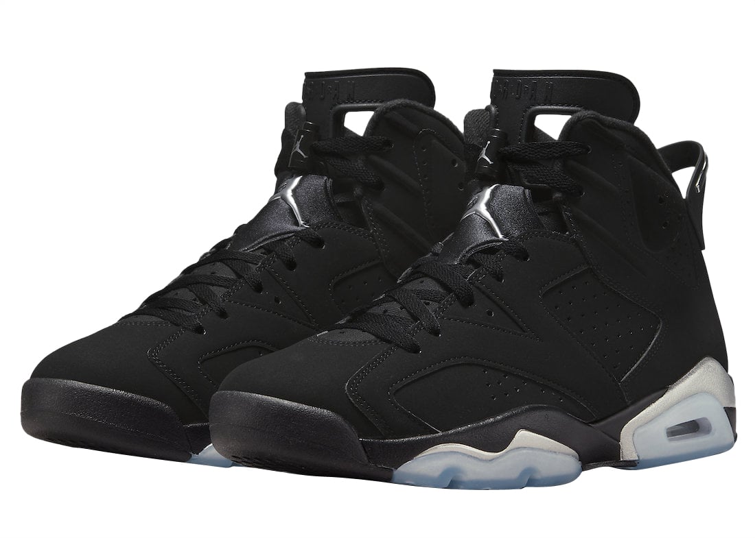Air Jordan 6 Metallic Silver - Image 2