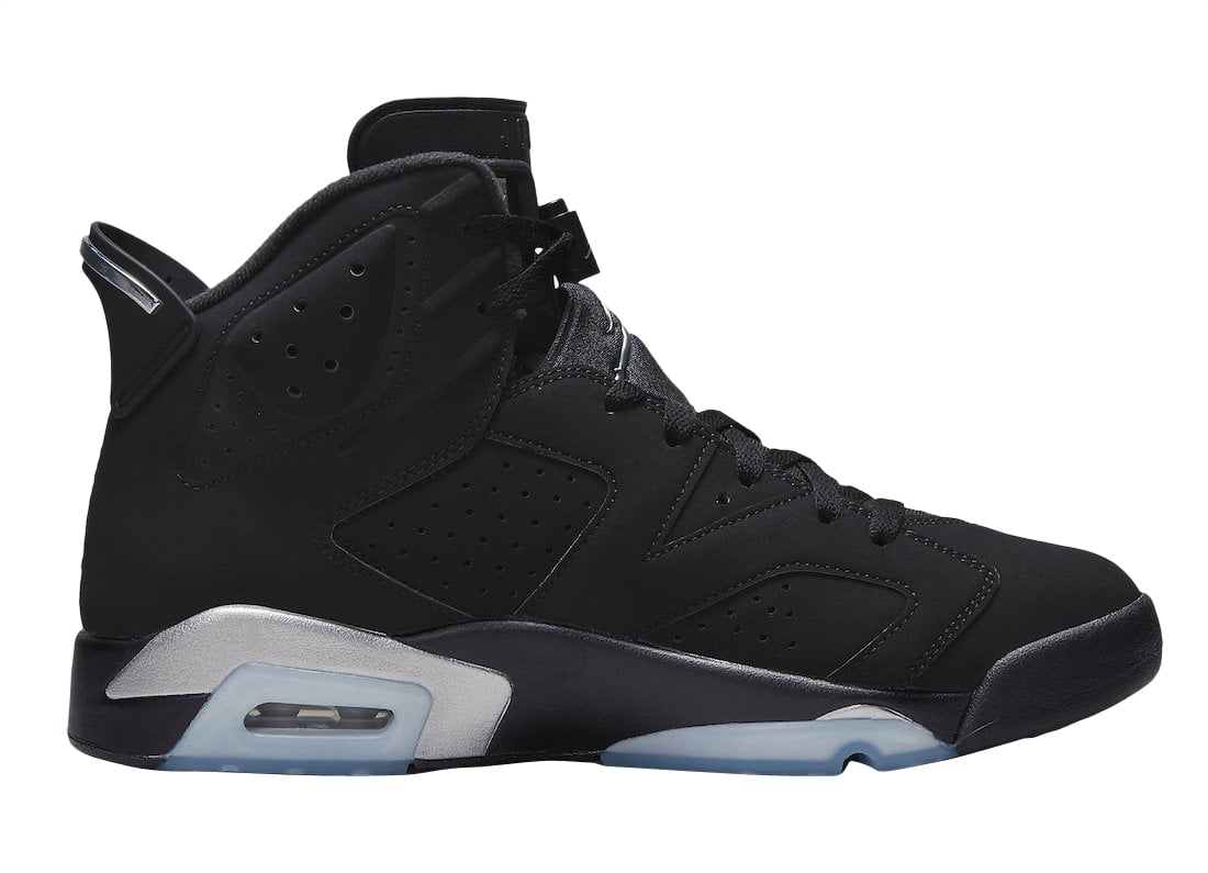 Air Jordan 6 Metallic Silver - Image 3