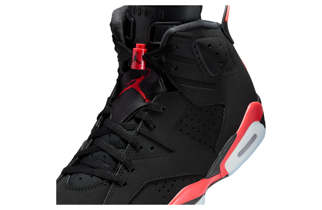 Air Jordan 6 Reverse Infrared Black / Light Crimson - Image 7