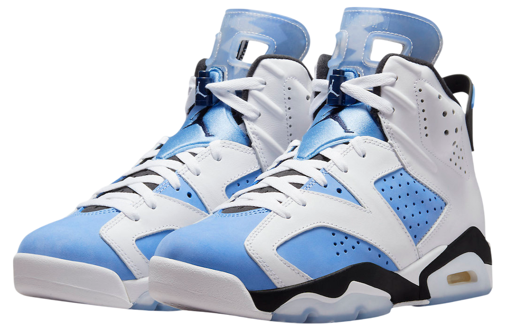 Air Jordan 6 UNC White - Image 2