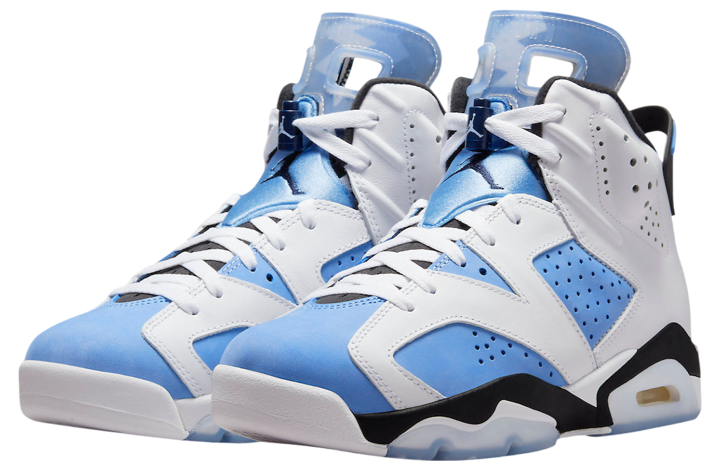 Air Jordan 6 UNC White - Image 2
