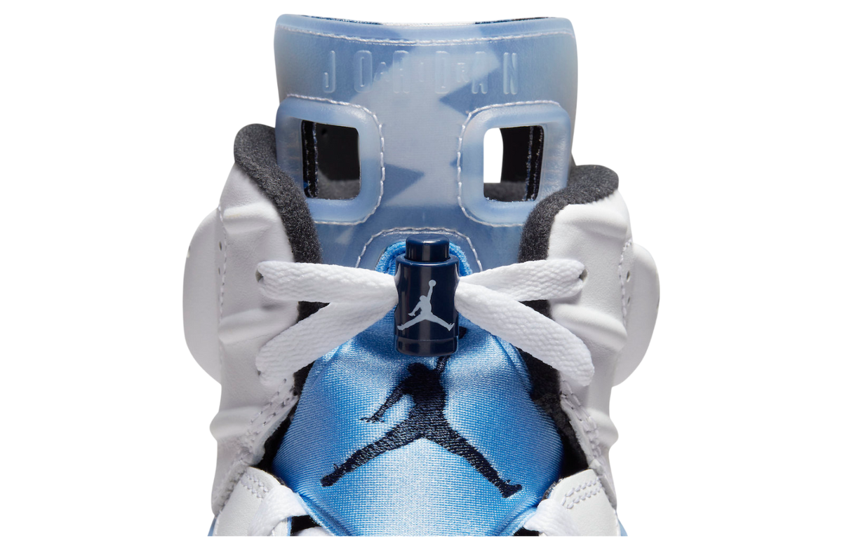 Air Jordan 6 UNC White - Image 9