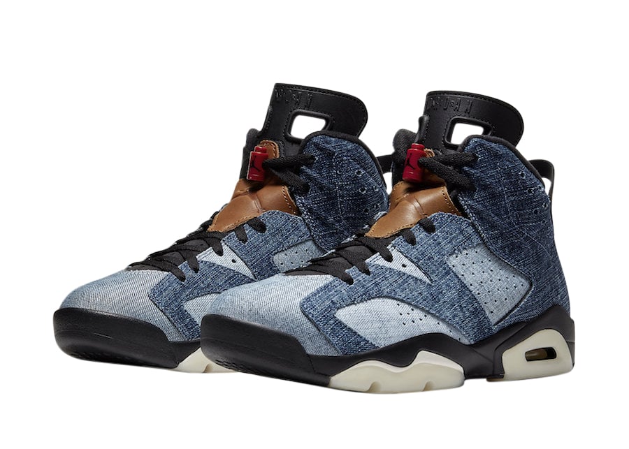 Air Jordan 6 Washed Denim - Image 2