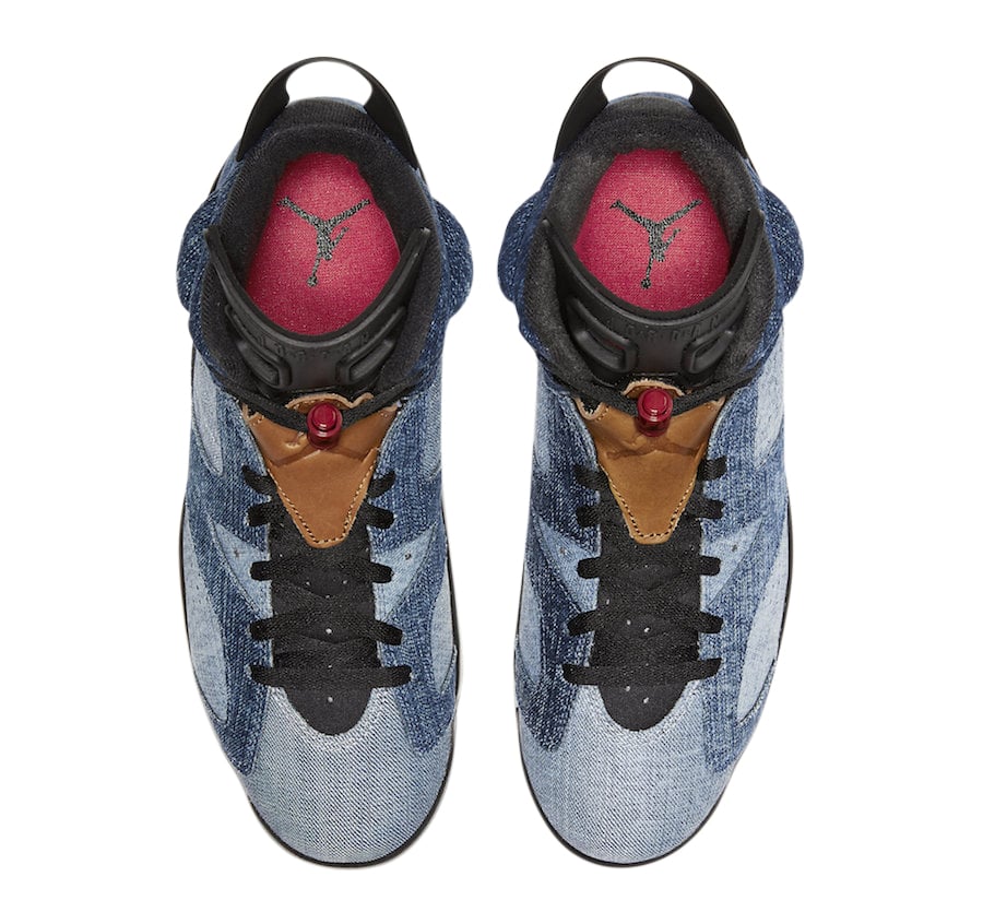 Air Jordan 6 Washed Denim - Image 4